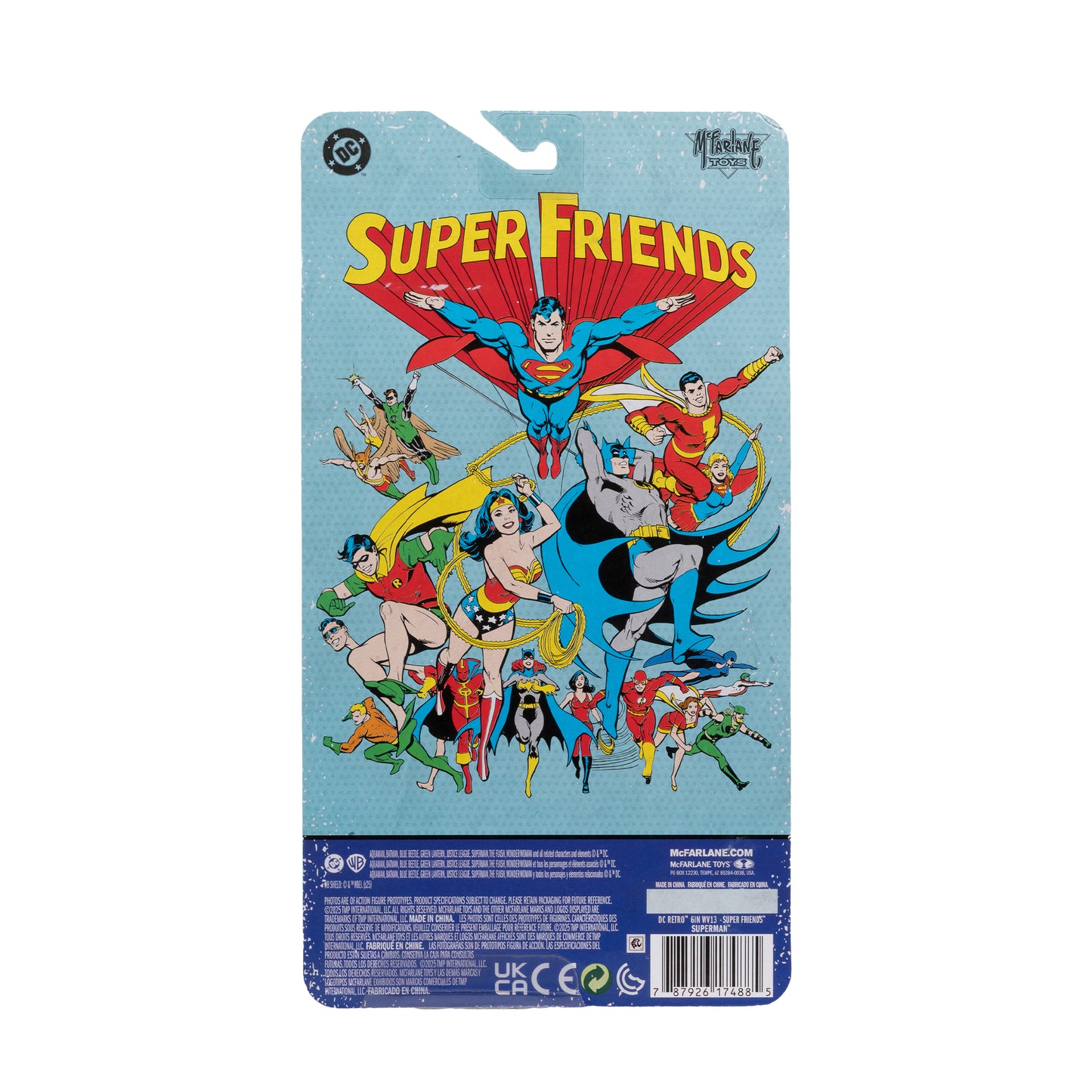 DC RETRO 6" WV13 - SUPER FRIENDS - SUPERMAN