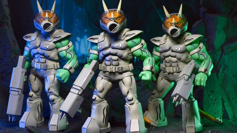 TMNT – Shock Commando Triceraton by NECA