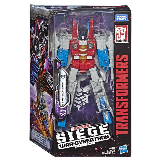Transformers Toys Generations War for Cybertron Voyager WFC-S24 Starscream Action Figure