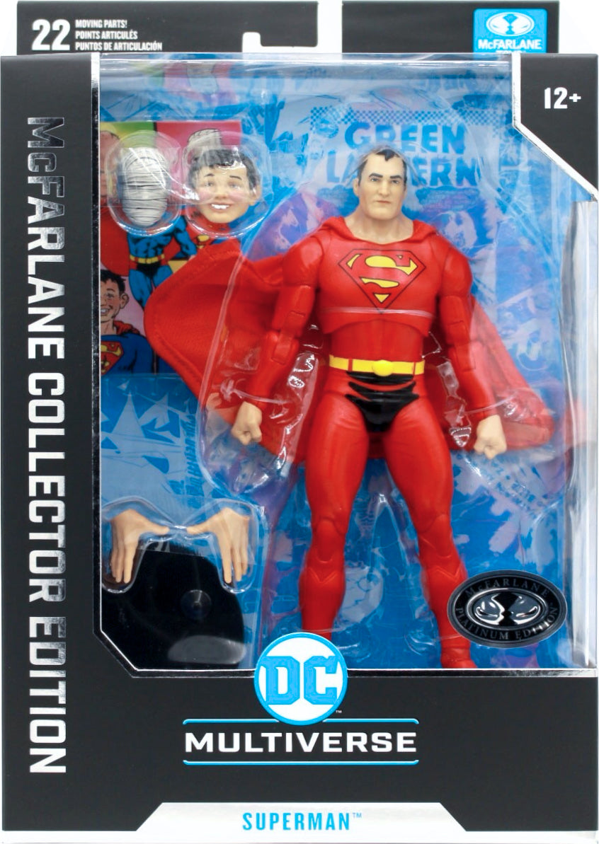 DC MCFARLANE COLLECTOR EDITION 7IN WV11 - #39 STRANGE LIVES OF SUPERMAN **Chase**