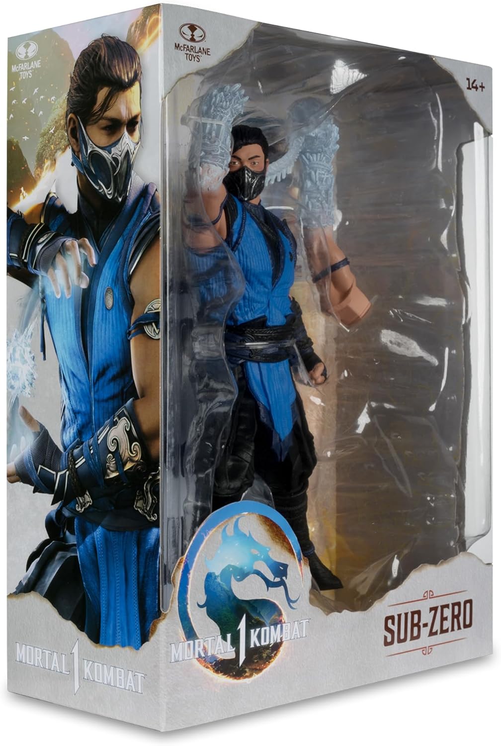 Mortal Kombat Sub-Zero (Mortal Kombat 1) 1:6 Scale Posed Figure McFarlane Toys