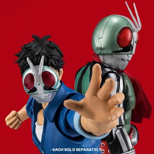 S.H.Figuarts Figures - Tojima Wants To Be A Kamen Rider - Tanzaburo Tojima