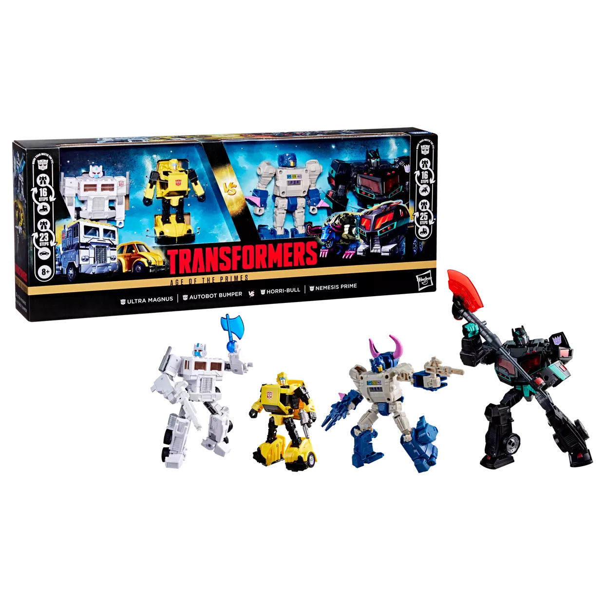 Transformers Age of the Primes Action Figure 4-Pack **Exclusive**