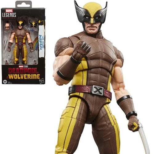 Deadpool & Wolverine Marvel Legends Wolverine (Brown Suit) 6-Inch Action Figure
