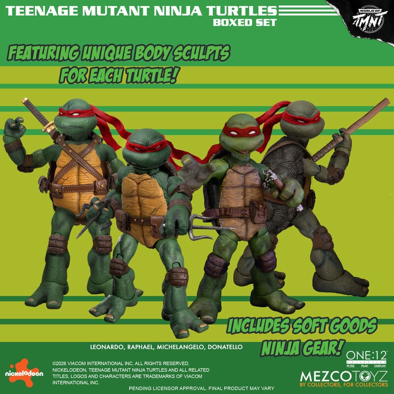 Teenage Mutant Ninja Turtles Boxed Set