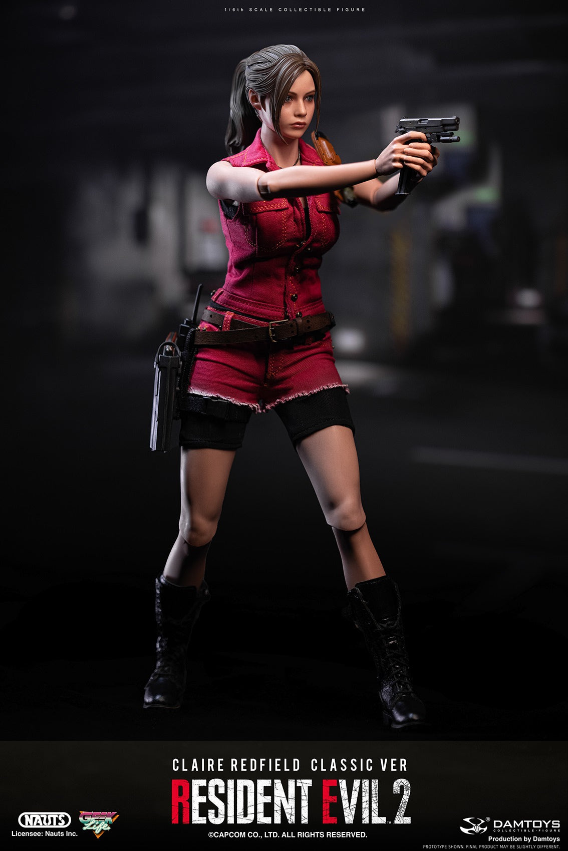 DAMTOYS DMS038 1/6 Resident Evil 2 - Claire Redfield
