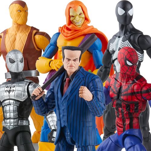 Spider-Man Retro Marvel Legends 6-Inch Action Figures Wave 2 - Case of 6