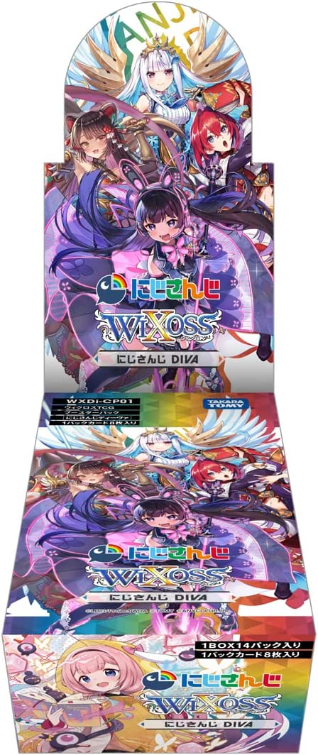 WIXOSS WXDi-CP01 TCG Booster Pack Nijisanji DIVA BOX Titan Toyz WIXOSS WXDi-CP01 TCG Booster Pack Nijisanji DIVA BOX Titan Toyz