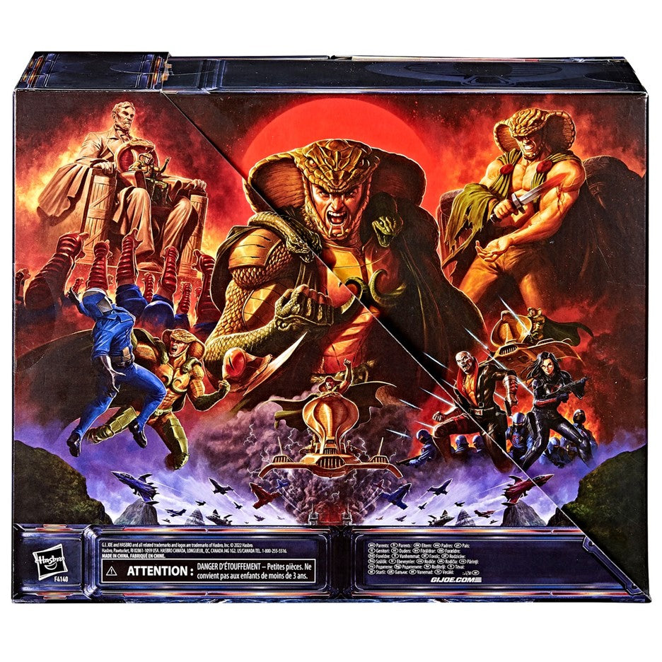 G.I. Joe Classified Series Serpentor & Air Chariot Figure and Vehicle