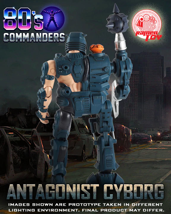 80s Commander Antagonist Cyborg (ORIGINAL Version)