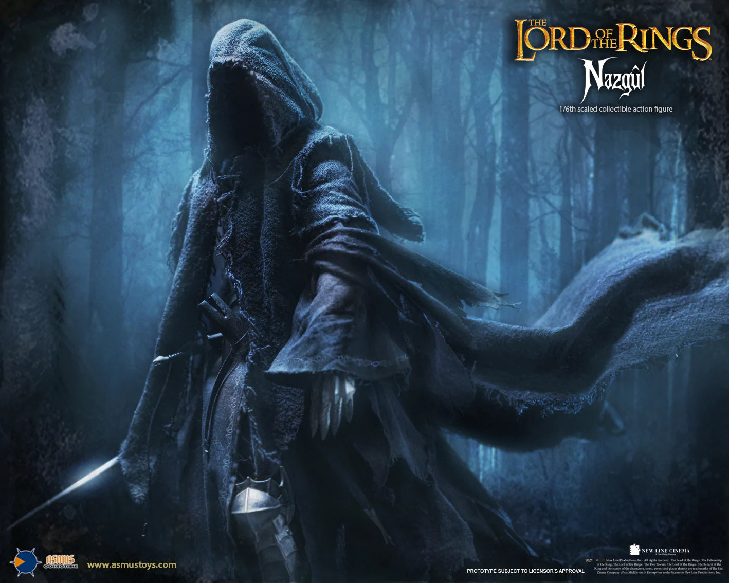 ASMUS TOYS THE LORD OF THE RINGS SERIES Nazgul