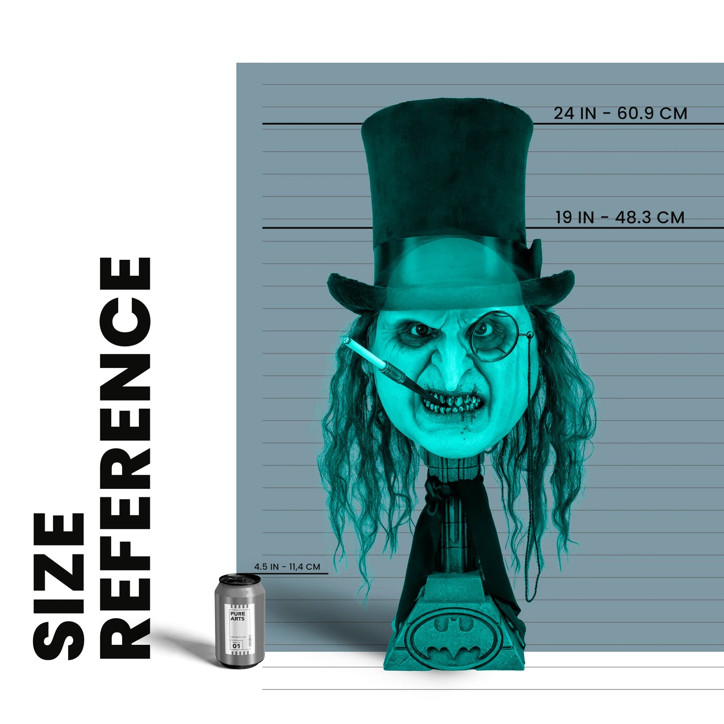 BATMAN RETURNS THE PENGUIN 1:1 SCALE ART MASK EXCLUSIVE EDITION