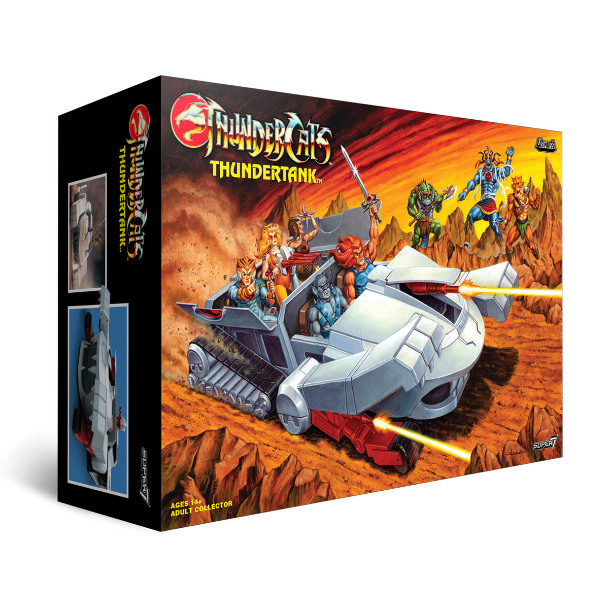 THUNDERCATS Super 7 ULTIMATES THUNDERTANK VEHICLE