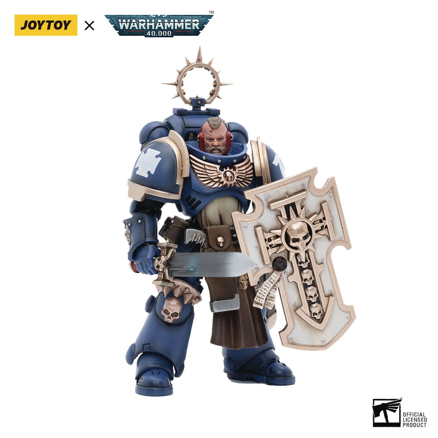 JOYTOY WH 40K ULTRAMARINES BLADEGAURD VETERANS 1/18