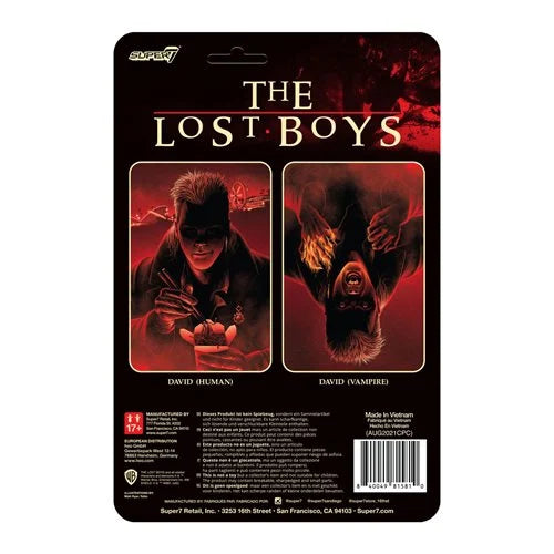 The Lost Boys David Human and Vampire 3 3/4-Inch ReAction Figure Group