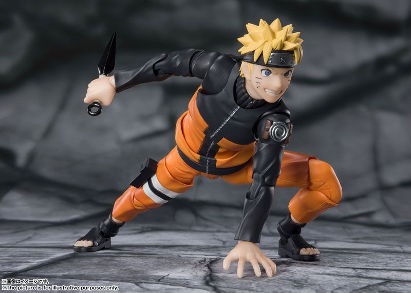 S.H. Figuarts Naruto Shippuden - Naruto Uzumaki -Kurama's Jinchuriki Entrusted with Hope-