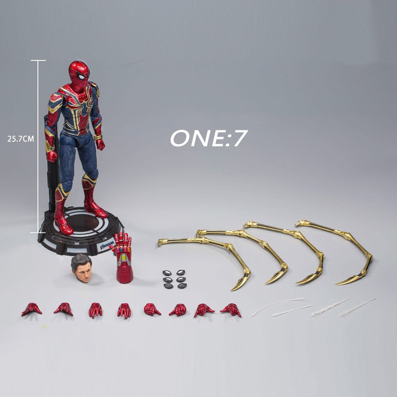 MW Culture Migu Studio 1/7 Scale Peter Iron Spider Park Suit Armor Endgame Action Figure Toy