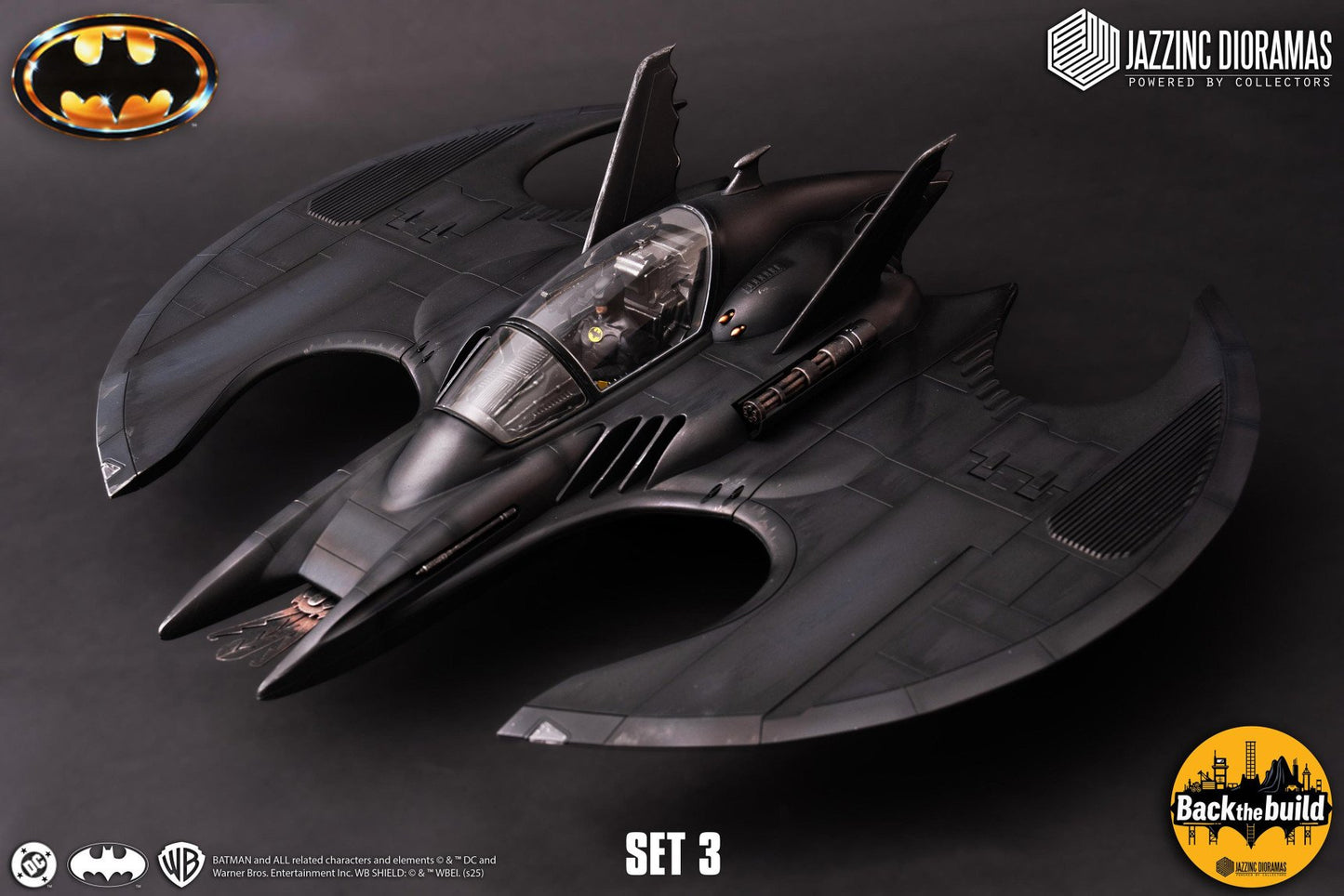 JAZZINC DIORAMAS 1/12 Scale 1989 Ultimate Batwing
