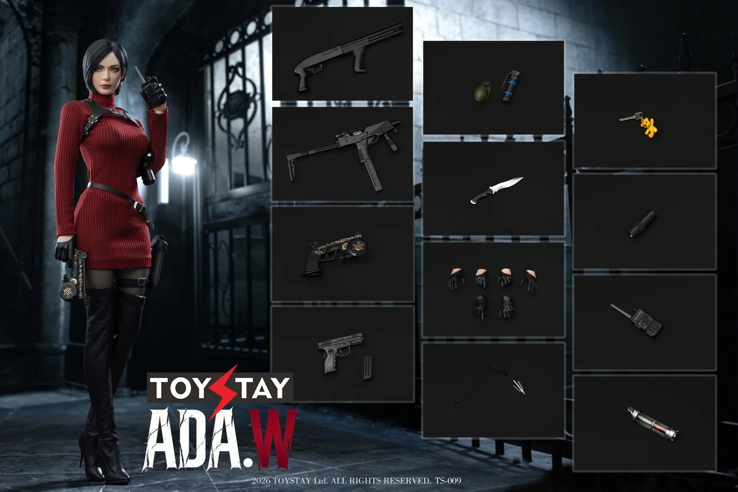 TOYSTAY 1/6 ADA.W Red Sweater Ver.