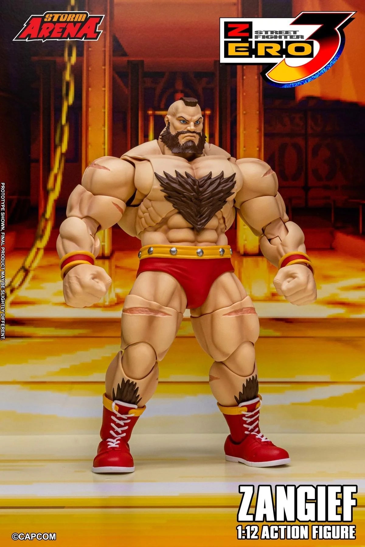 Storm Toys 1/12 Street Fighter Zero 3 ZANGIEF