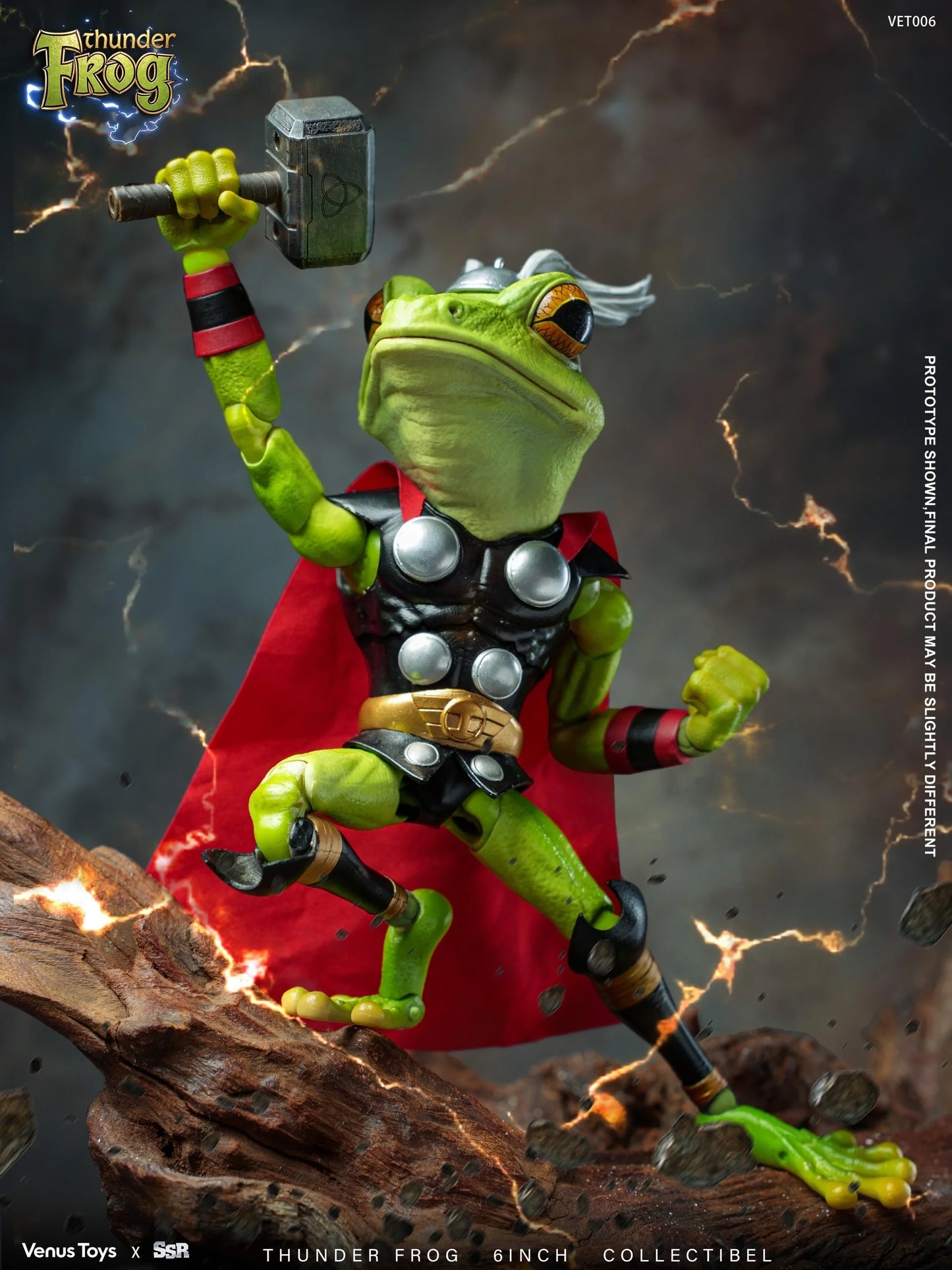 SSR X Venus Toys Thunder Frog 1/12 Action Figure