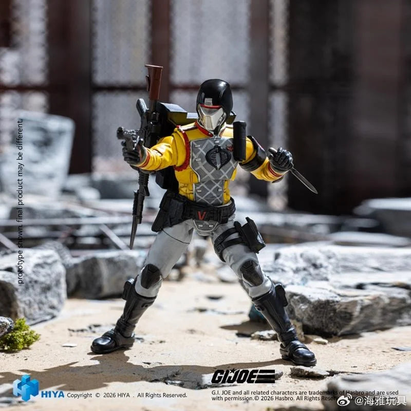 HIYA Exquisite Mini G.I. Joe Crimson Guard Python Patrol