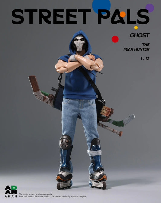 ADAM 1/12 STREET PALS – GHOST the “FEAR HUNTER”