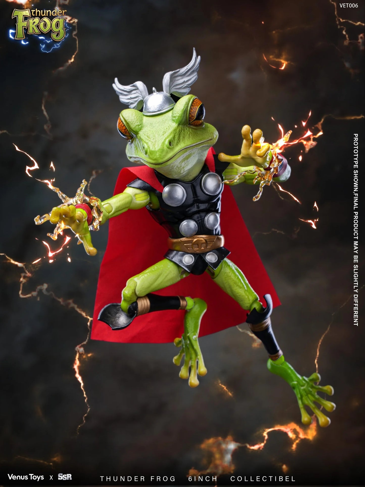 SSR X Venus Toys Thunder Frog 1/12 Action Figure