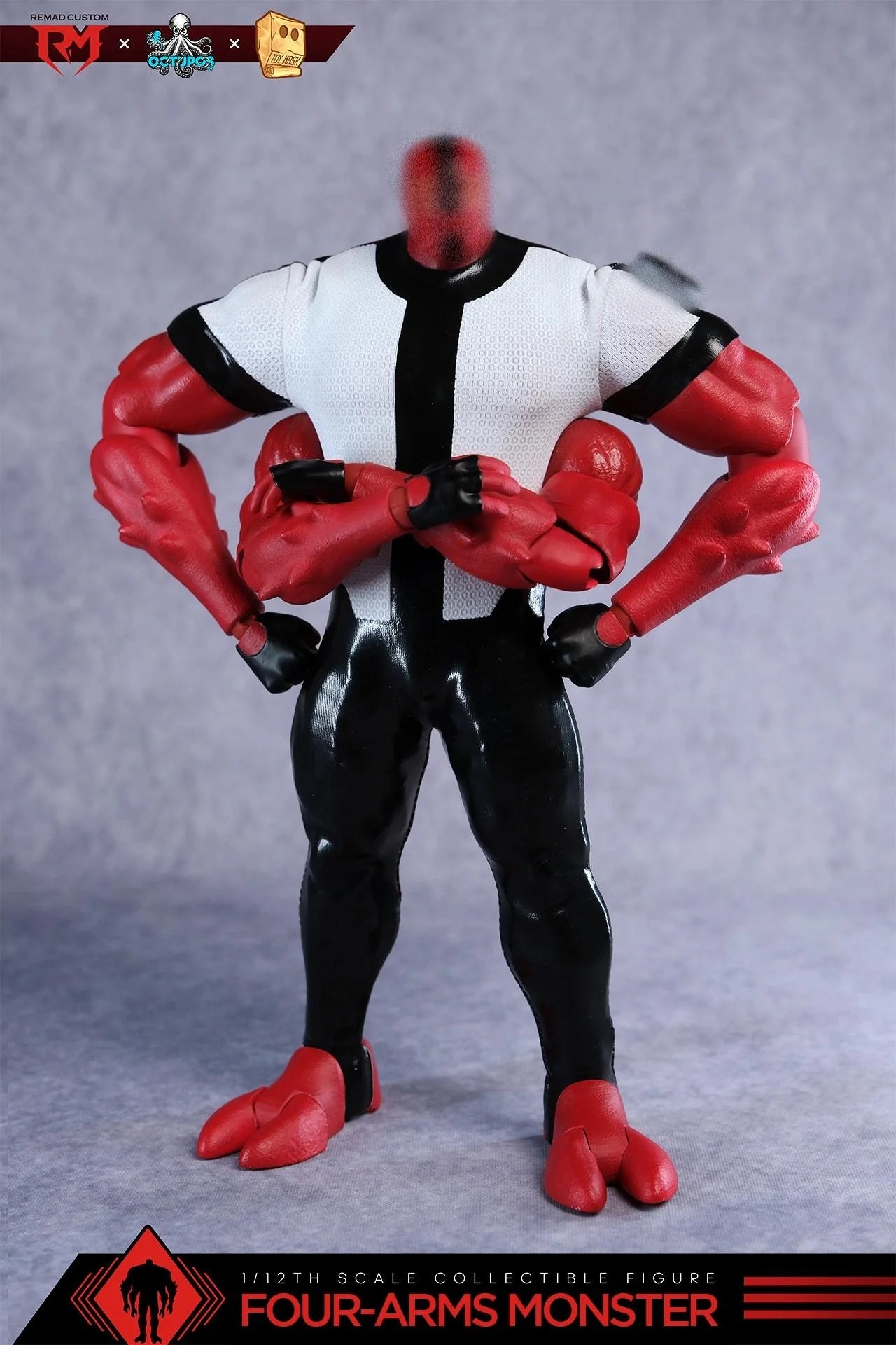 RemadCustom X Octopus toy X Toy mask Watch Hero Four-Hands Monster