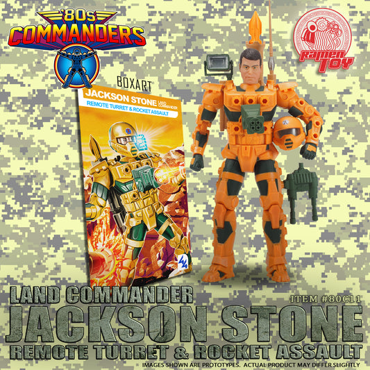 80s Commader Land Commander Jackson Stone