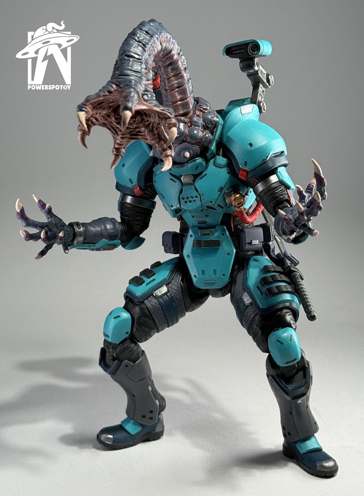 Powerspotoy 1/12 Xpedion Silver Lightning Special Operations Force Tactical Soldier Premium Edition
