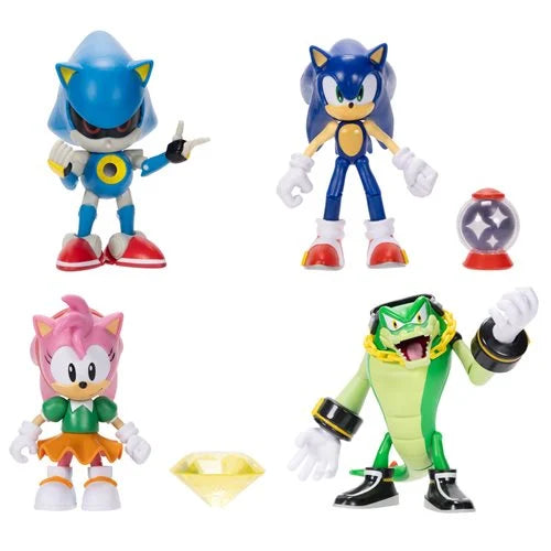 Sonic the Hedgehog 4-Inch Action Figures with Accessory Wave 18 Case