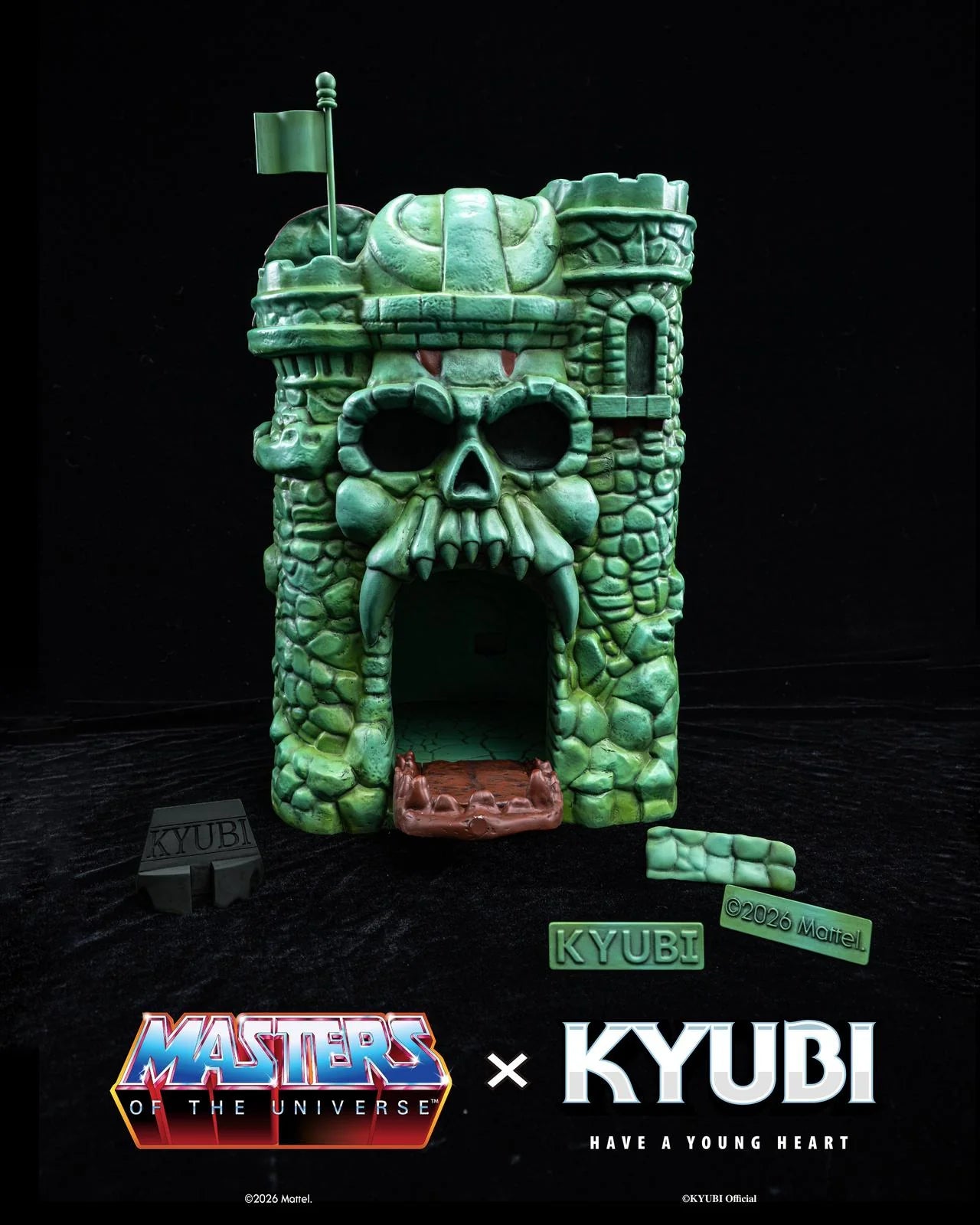 KYUBI x Masters of the Universe – Castle Grayskull