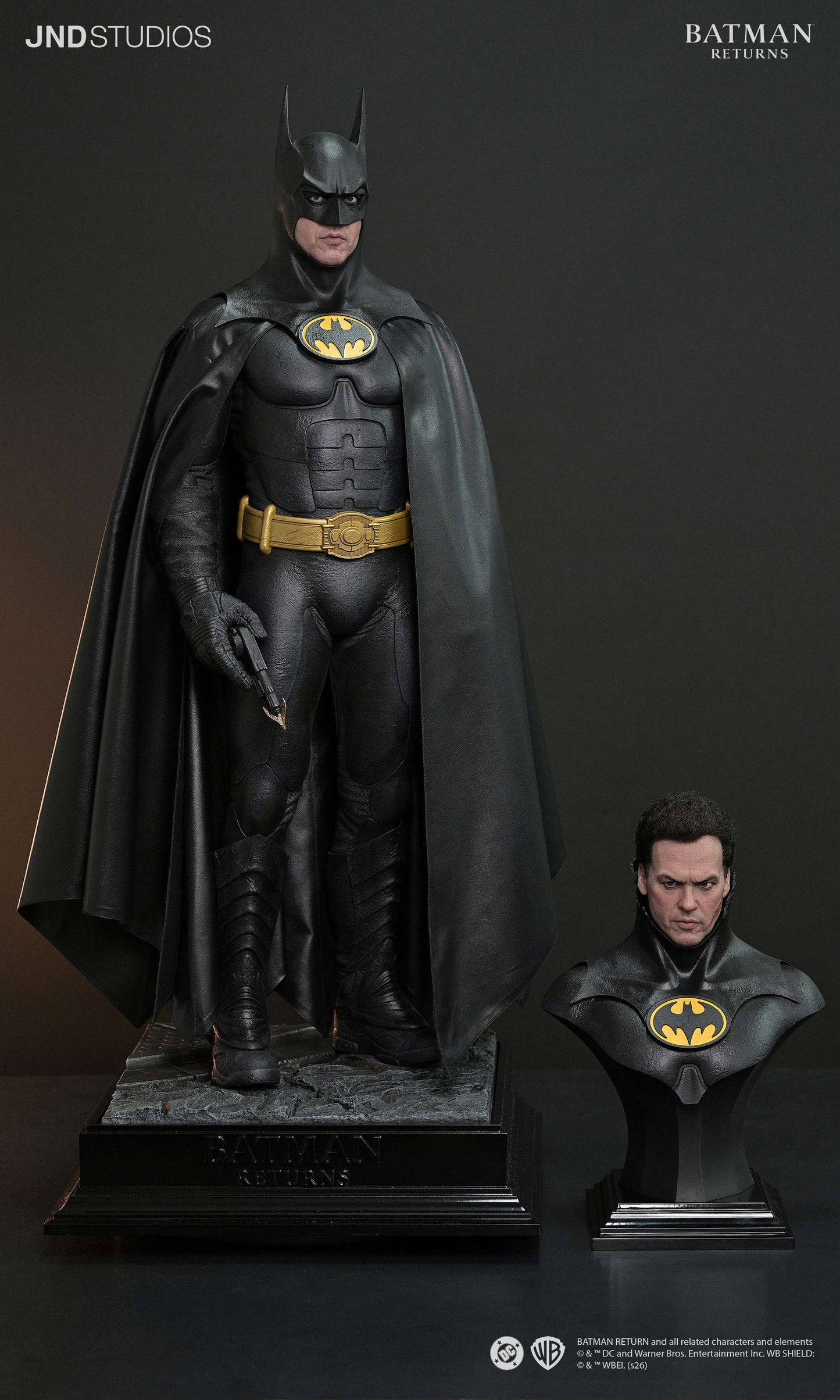 JND's 1/3 scale Batman Returns BATMAN (Dual Version) and Bust