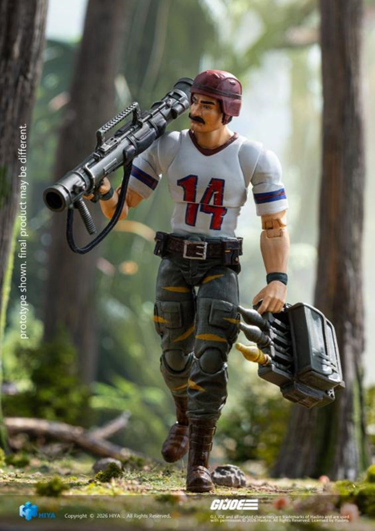 HIYA EMG0479 1/18 Exquisite Mini G.I.Joe BAZOOKA Tiger Force Version