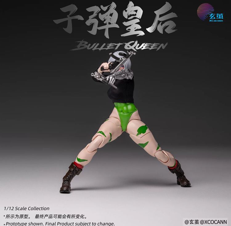 XCOCANN STUDIO 1/12 Cyberpunk Fighters Club Bullet Queen Deluxe Version