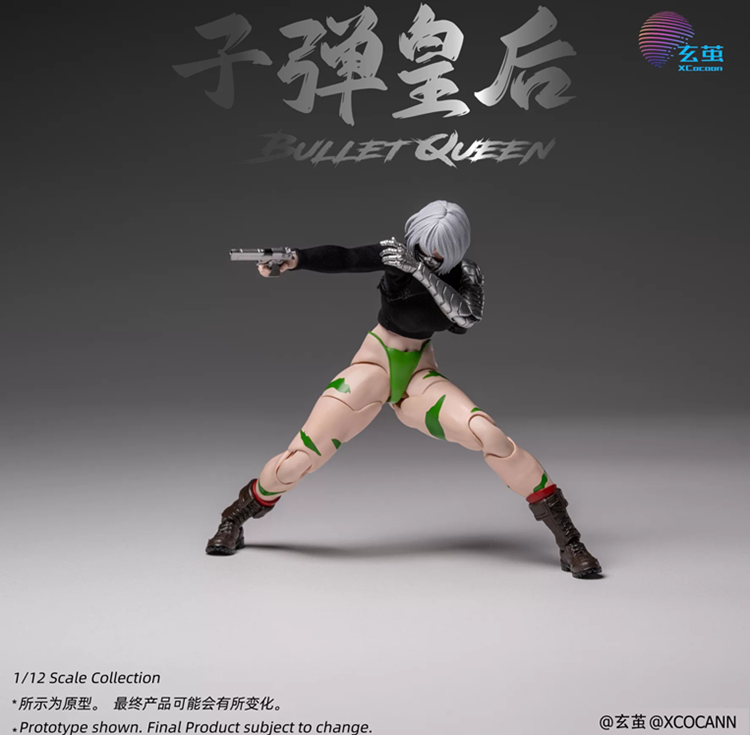 XCOCANN STUDIO 1/12 Cyberpunk Fighters Club Bullet Queen Deluxe Version