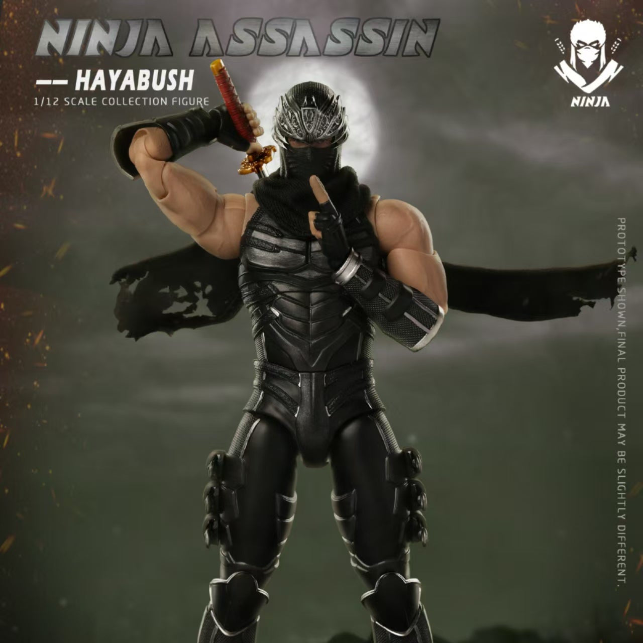 Brotoys LR010 1/12 Ninja Assassin - Hayabusa