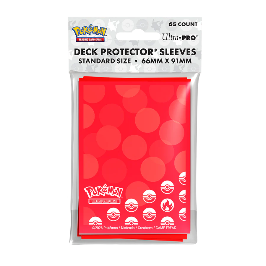 Energy - Fire Type 65ct DECK PROTECTOR® Sleeves for Pokémon
