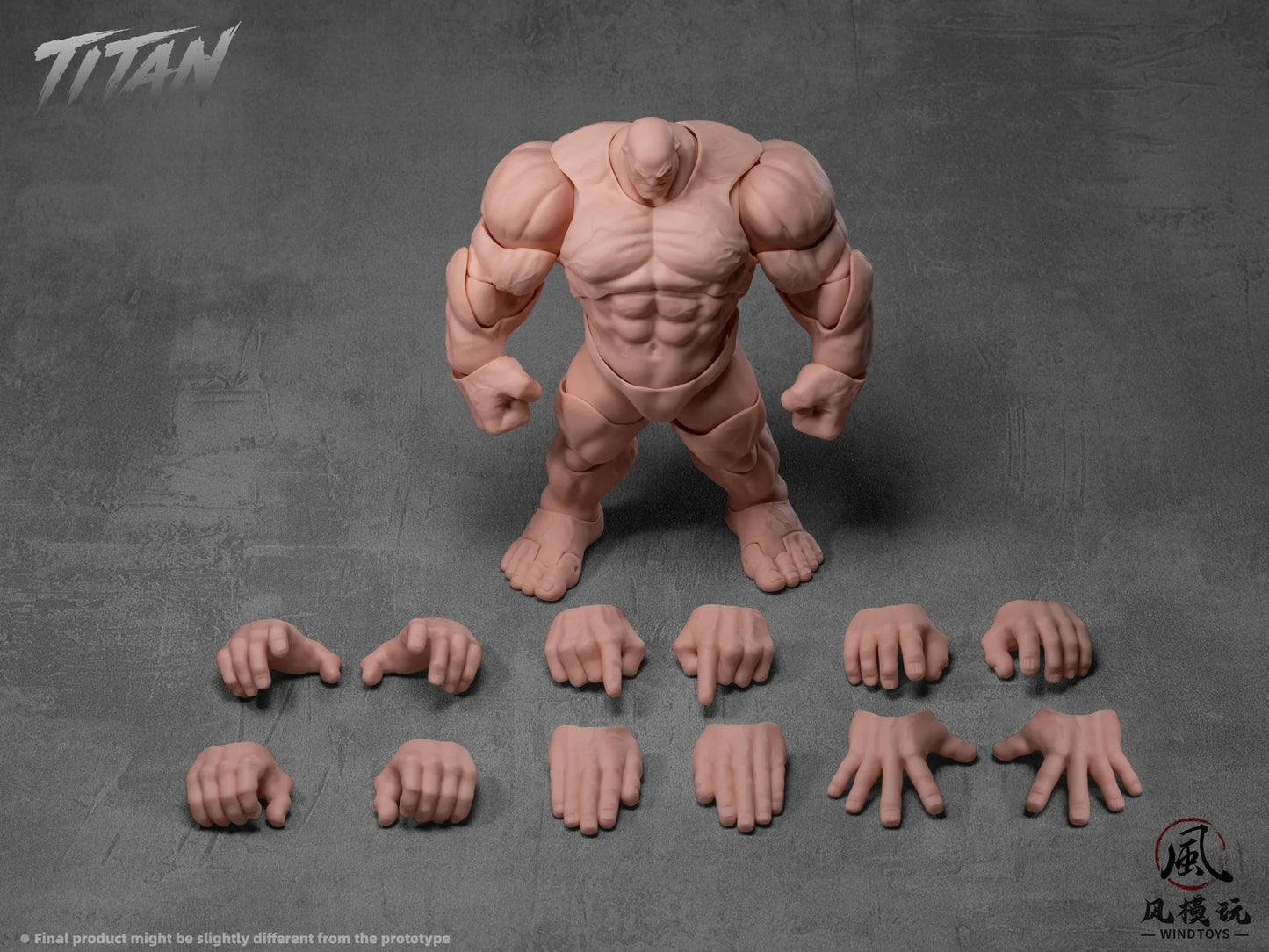 Wind toys 1/12 Super Action Muscle Body Titan Edition