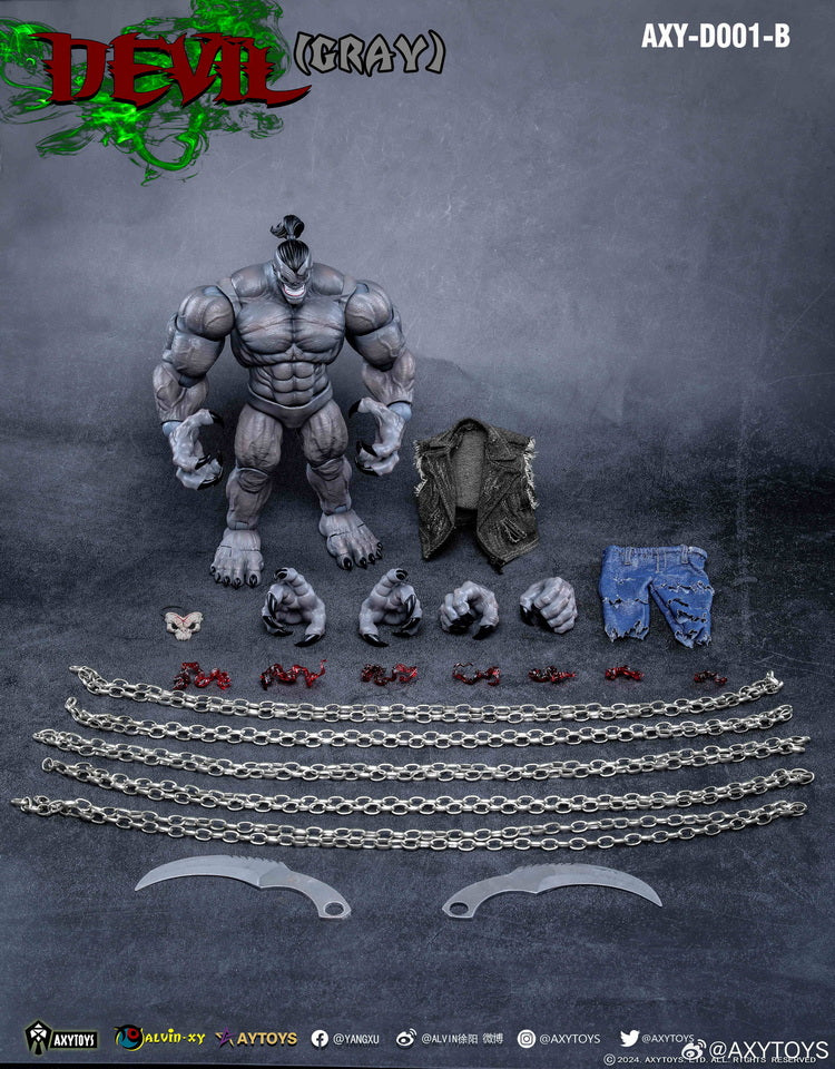 Devil (Deluxe Gray Ver.) 1/12 Scale Action Figure – Titan Toyz