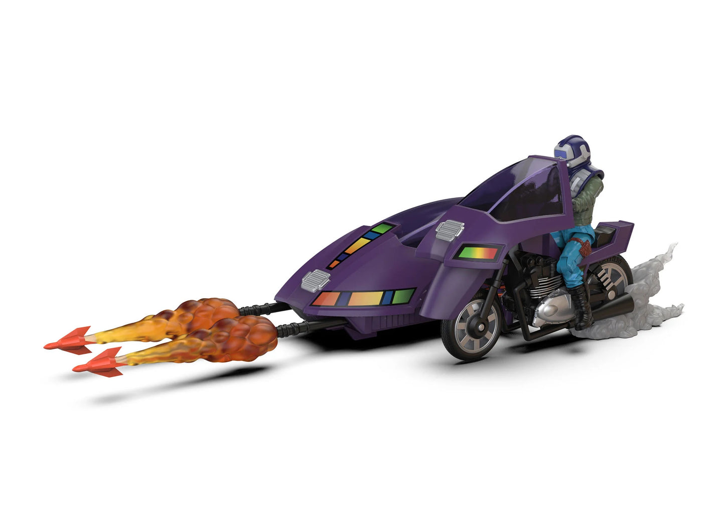 M.A.S.K. Stealth Submarine Cycle (SSC) Vehicle with Sly Rax Action Figure