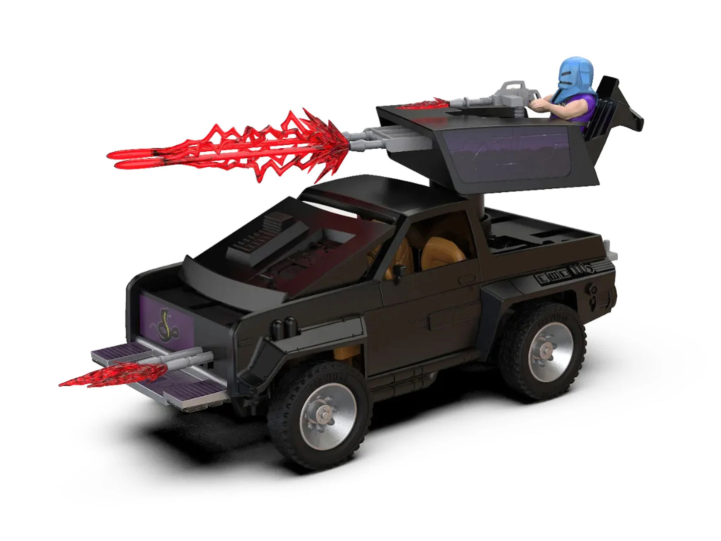 M.A.S.K. Armored Assault Vehicle (AAV) Vehicle with Cliff Danger Action Figure