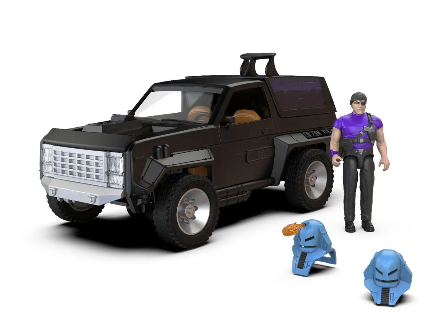 M.A.S.K. Armored Assault Vehicle (AAV) Vehicle with Cliff Danger Action Figure