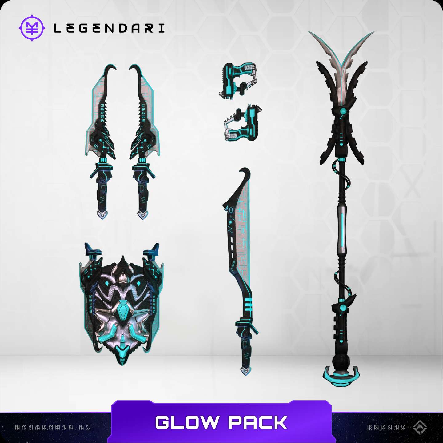 Legendari: Glow Weapons Pack