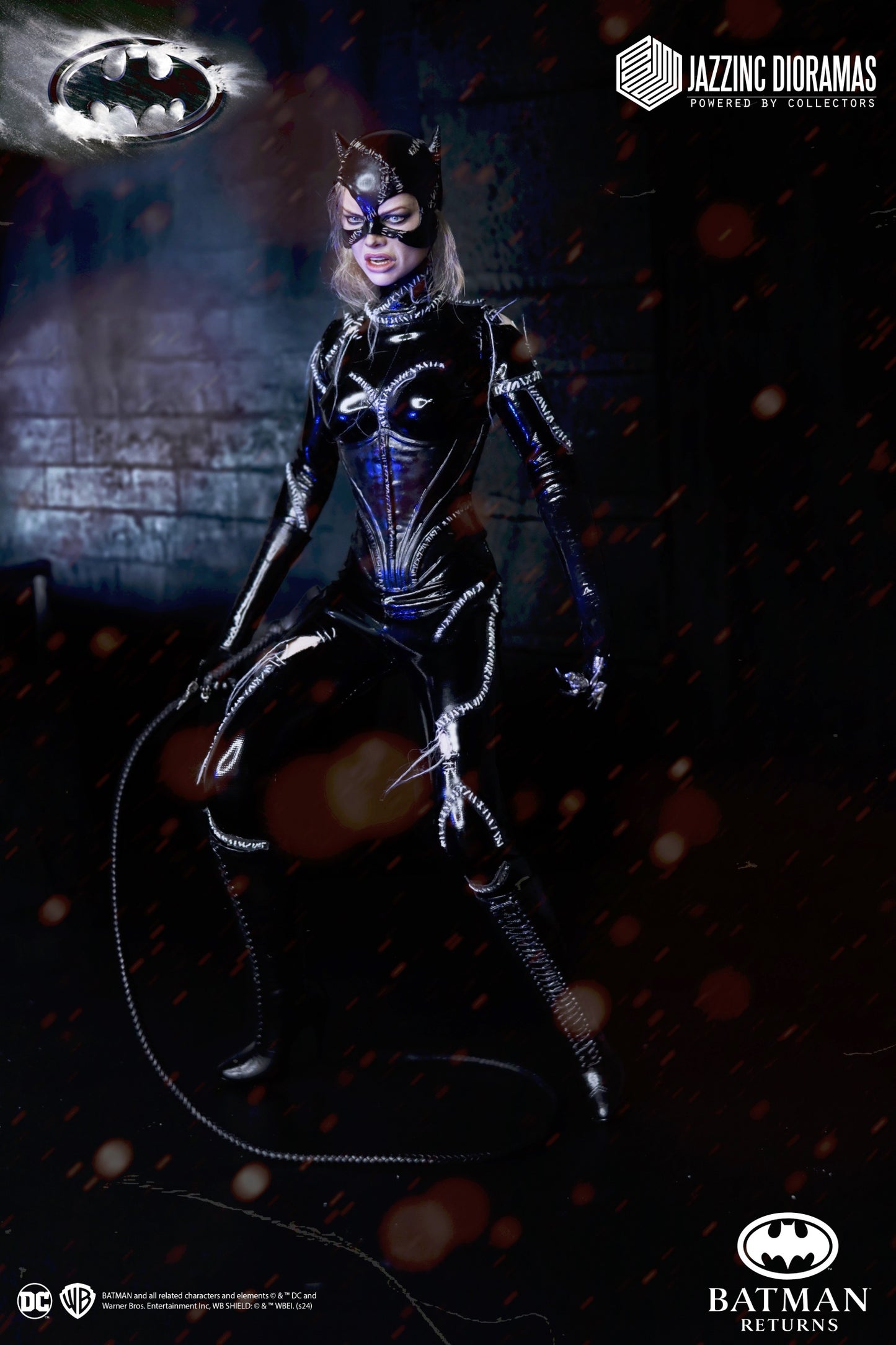 Jazzinc Dioramas 1/6 Batman Returns: Catwoman (1992) Basic Battle Damaged Version