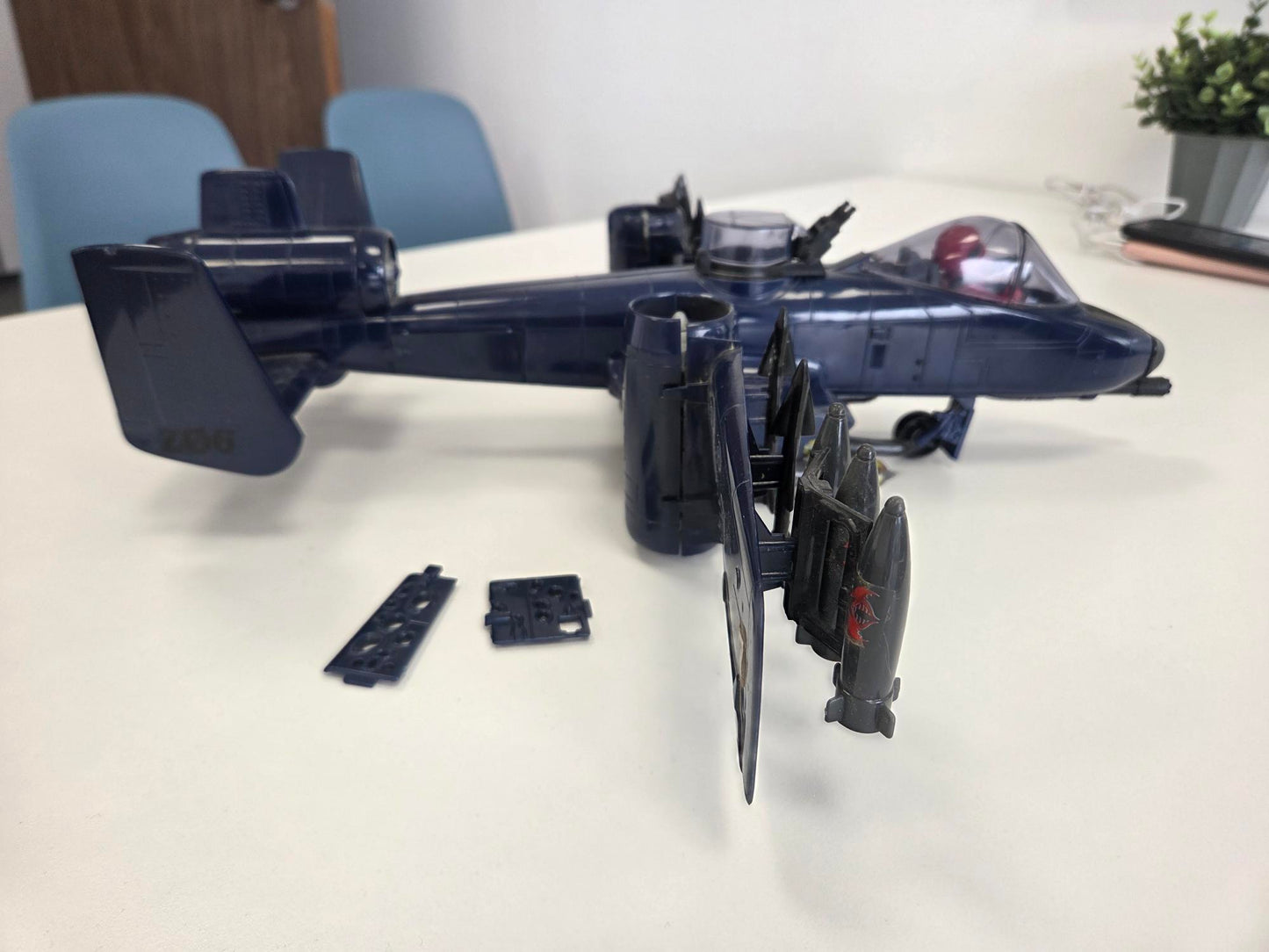 1984 / G.I. Joe A Real American Hero Rattler (Ground Attack Jet) **No BOX**  Please read