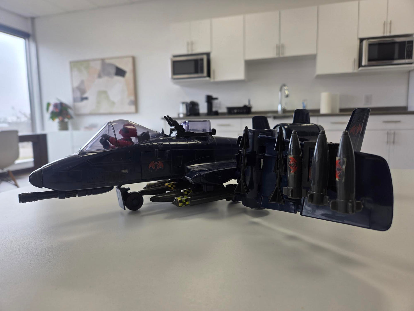 1984 / G.I. Joe A Real American Hero Rattler (Ground Attack Jet) **No BOX**  Please read