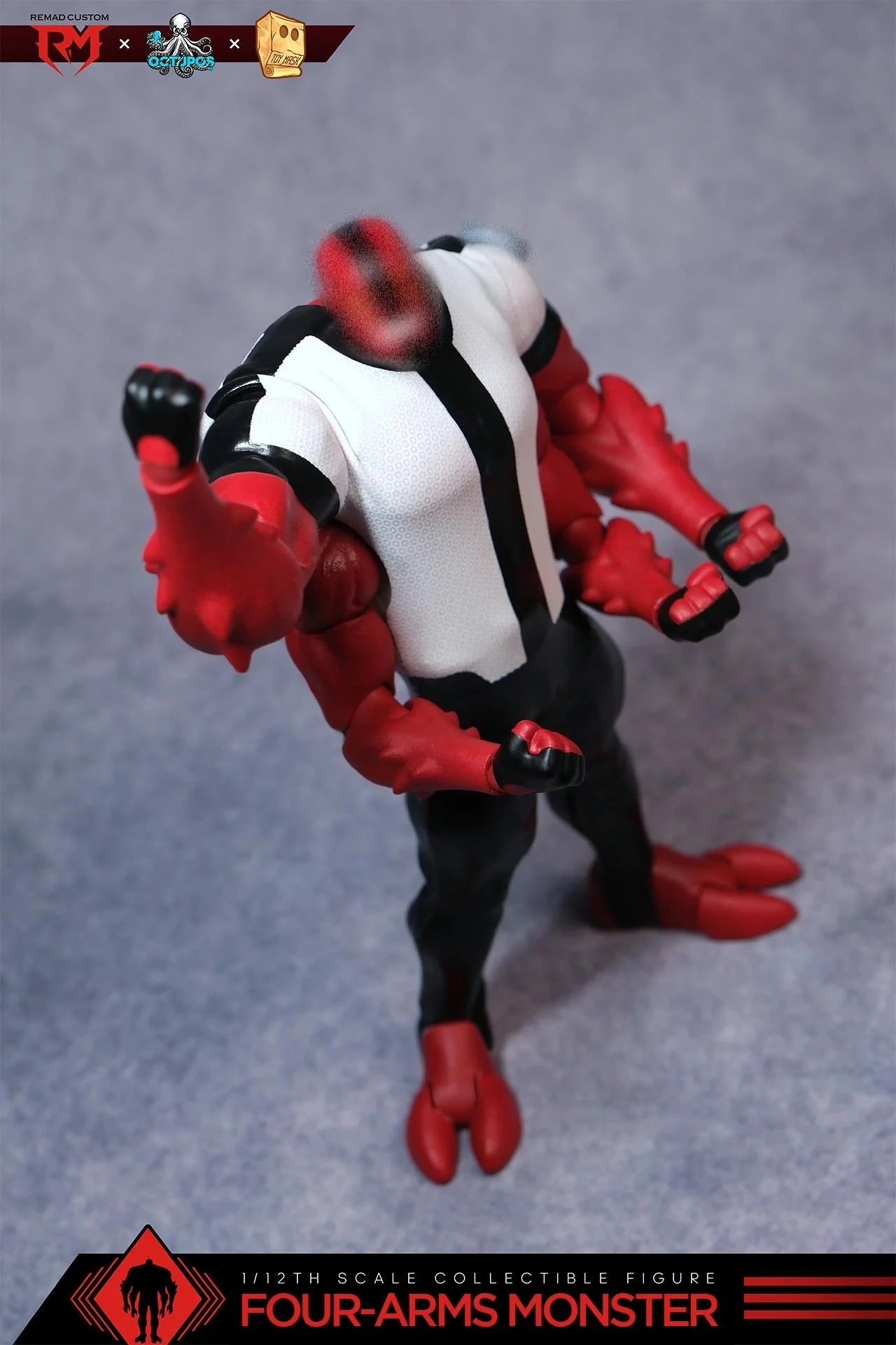 RemadCustom X Octopus toy X Toy mask Watch Hero Four-Hands Monster