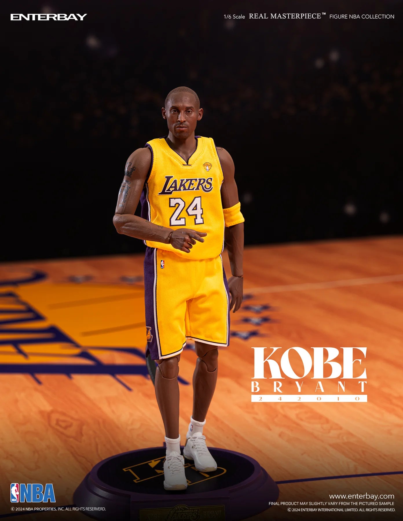 ENTERBAY 1/6 KOBE BRYANT LIMITED EDITION ACTION FIGURE